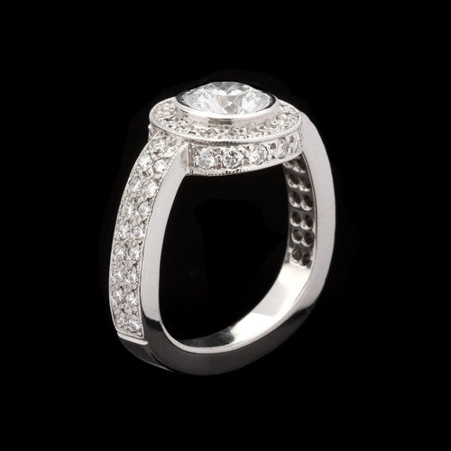 1.83ct tw Round GIA Diamond Ring