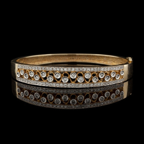 1ct tw Diamond Bangle Bracelet