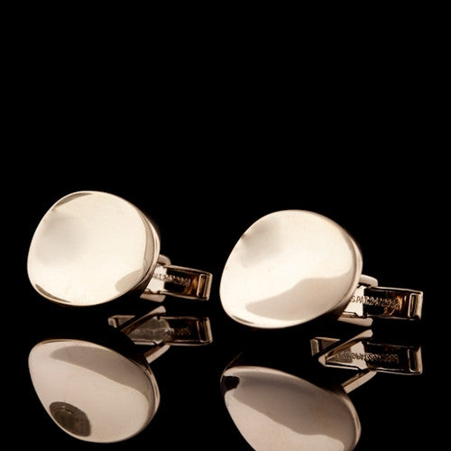 Solid 14KT Yellow Gold Cuff Links