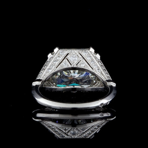 8.40ct tw Radiant Cut Diamond Ring