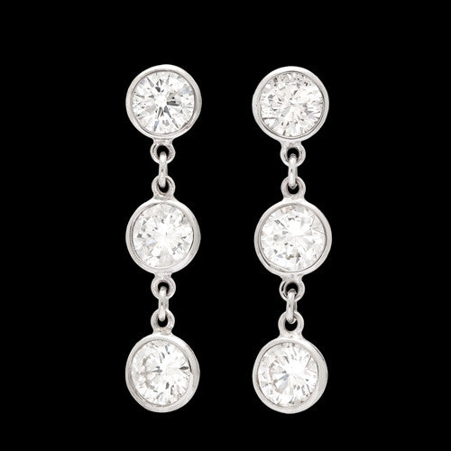 Diamonds By The Yard Style Drop Earrings