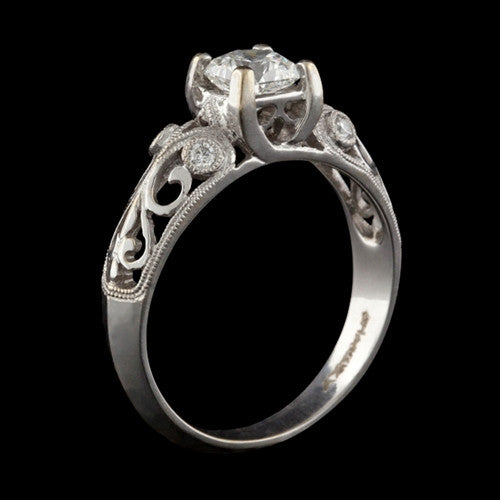 0.97ct tw Hearts on Fire Dream Cut Diamond Ring