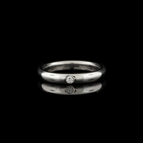 Tiffany & Co. Peretti Platinum Diamond Band Ring