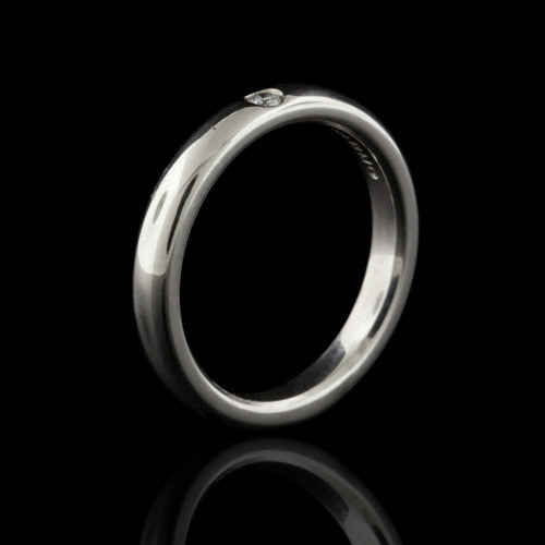 Tiffany & Co. Peretti Platinum Diamond Band Ring