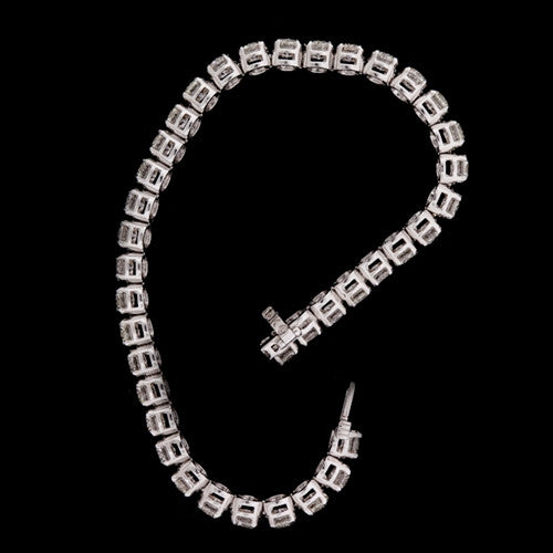 10.79ct tw Diamond Tennis Bracelet