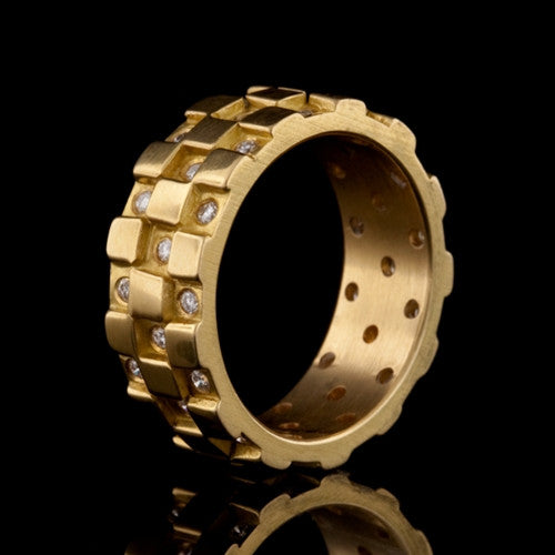 20KT Gold & Diamond Band