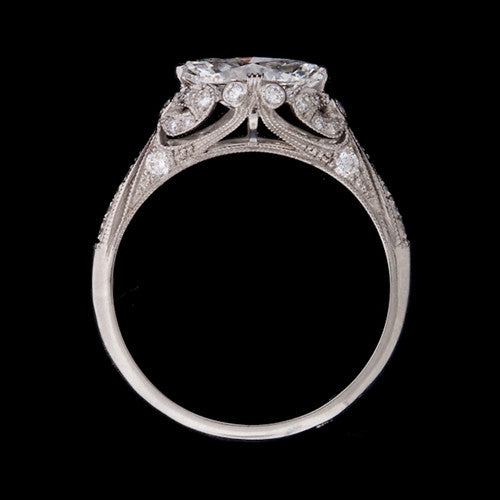 1.36ct tw GIA Marquise Cut Diamond Ring
