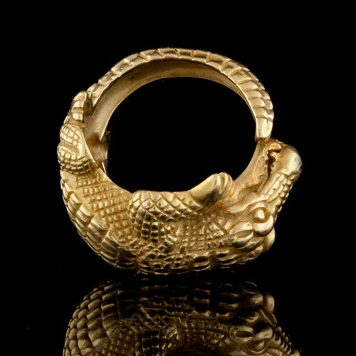 Kieselstein-Cord 18KT Alligator Ring