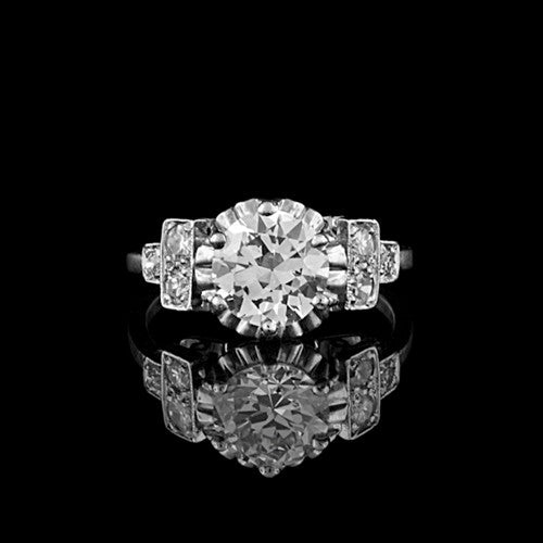 1.51ct tw Round GIA Diamond Ring