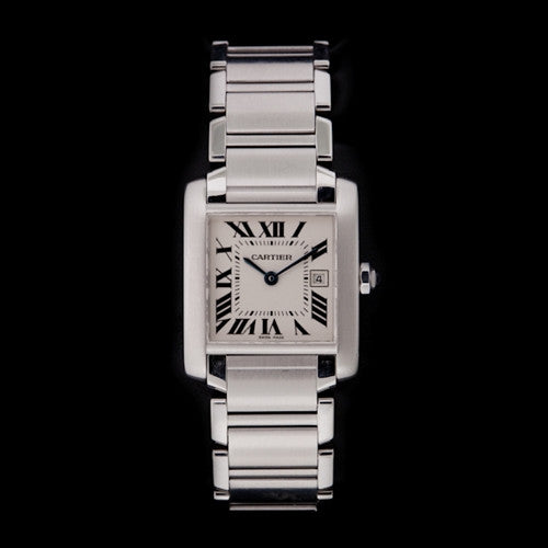 Cartier Tank Francaise Stainless Steel Watch