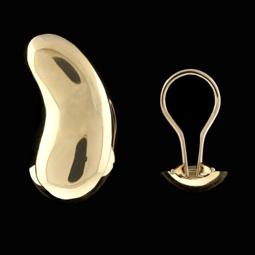 Tiffany & Co. 18Kt Large Peretti Teardrop Earclips