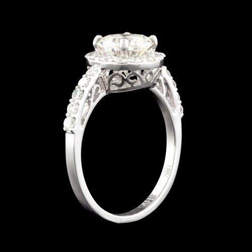 2.25ct tw Round GIA Diamond Ring