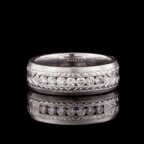 Tacori Platinum & Diamond Band