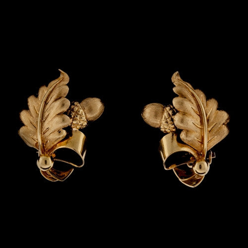 18KT Tiffany & Co. Acorn Earrings
