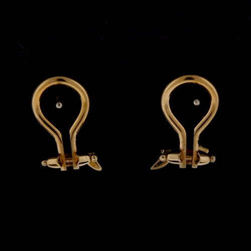 7mm Pearl & Diamond Earrings