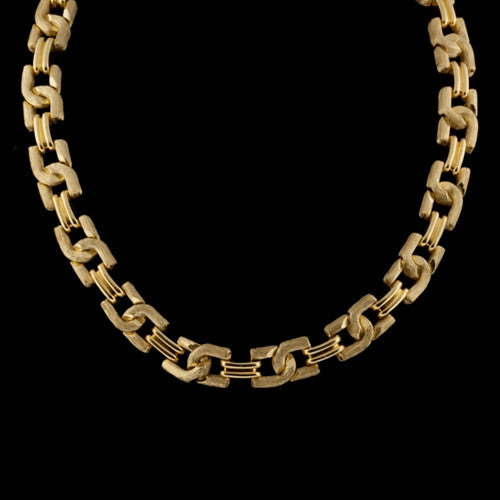 Henry Dunay 18KT Gold Link Choker