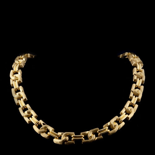 Henry Dunay 18KT Gold Link Choker