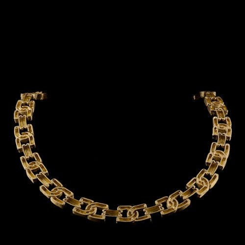Henry Dunay 18KT Gold Link Choker