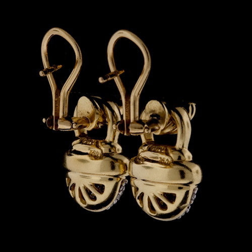 David Yurman 18KT Diamond Earrings