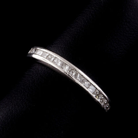 Princess Cut Diamond Eternity Band