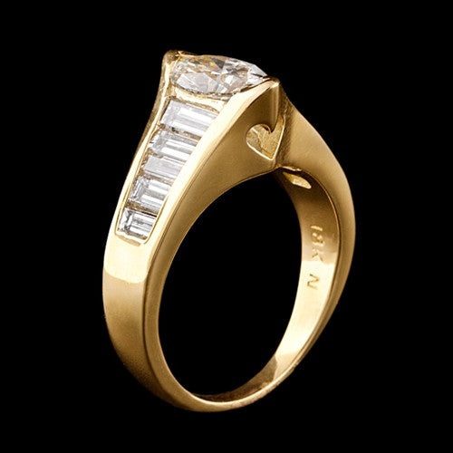 2.32ct tw Marquise Diamond Ring