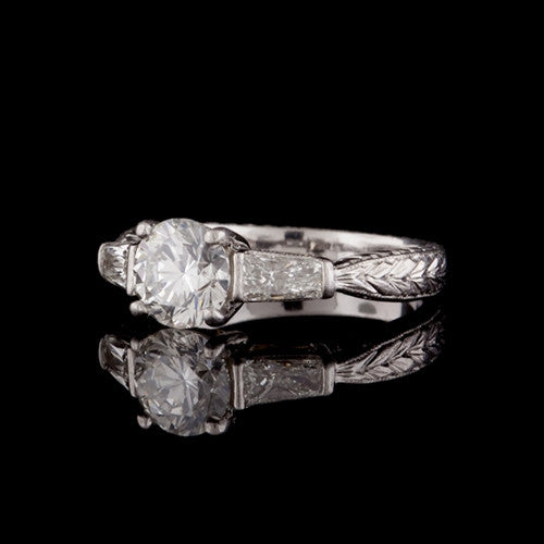 1.50ct tw Round Brilliant Cut Diamond Ring