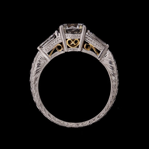1.50ct tw Round Brilliant Cut Diamond Ring