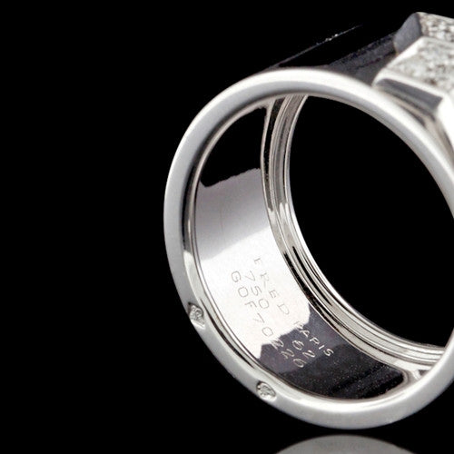 FRED, PARIS 18KT Diamond Band Ring