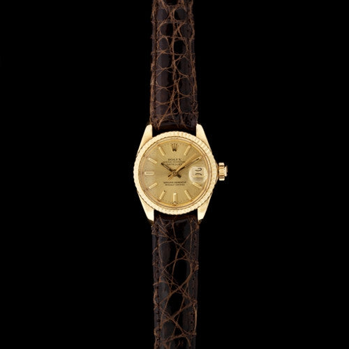 Rolex Datejust 18Kt Ladies Watch