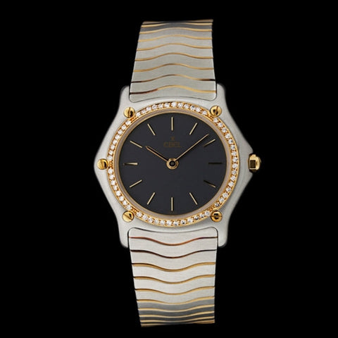 SS/18KT Ebel Diamond Watch