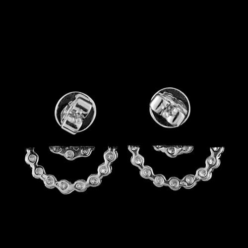 1.68ct tw Diamond Circle Earrings