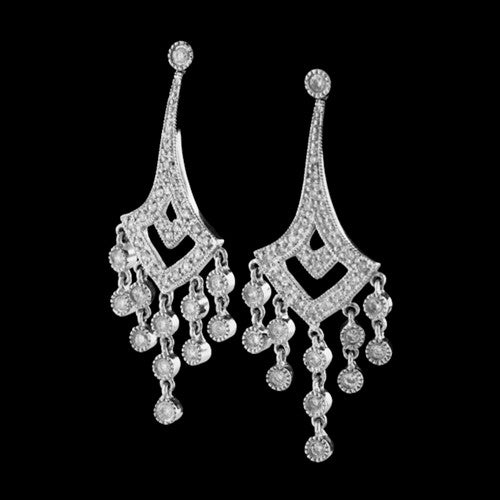 Diamond Chandelier Earrings
