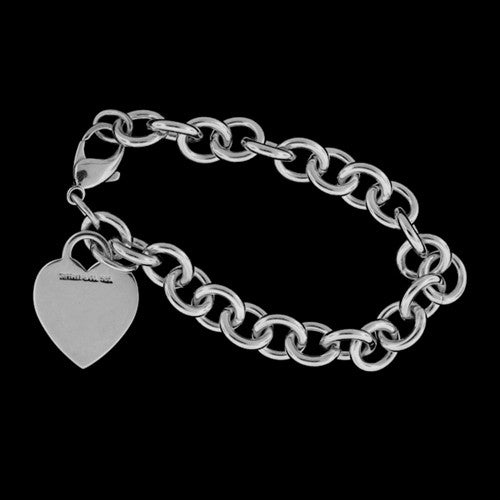 Tiffany & Co. Heart Tag Charm Bracelet