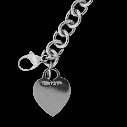 Tiffany & Co. Heart Tag Charm Bracelet