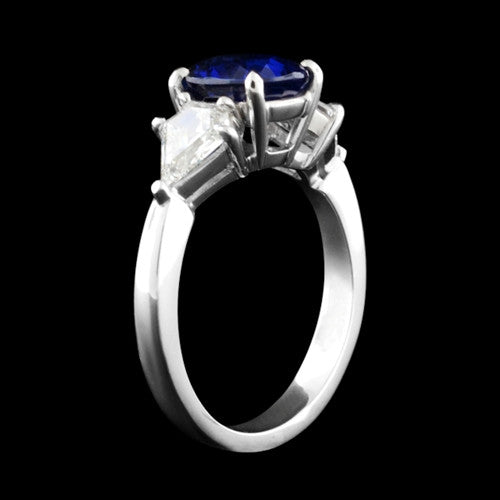 2.35ct Sapphire & Diamond Ring