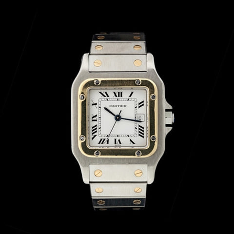 Cartier Santos 18Kt & Stainless Steel Watch