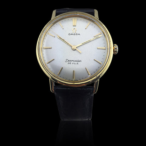 Men's Vintage 34mm Omega Seamaster De Ville Watch