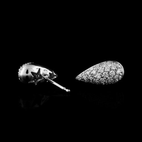 Diamond Teardrop Earrings