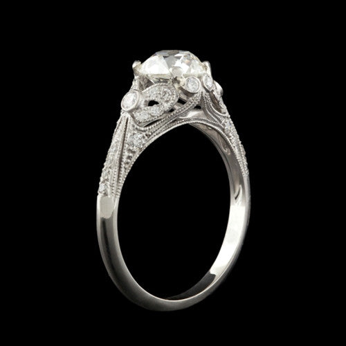 1.48ct tw Old Mine GIA Diamond Ring