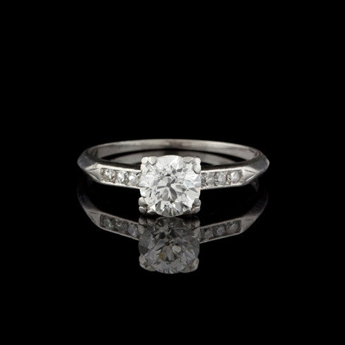 1.05ct tw Round Brilliant Cut Diamond Ring