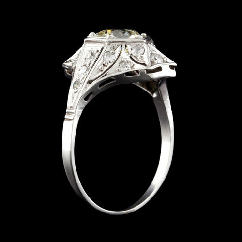 2.12ct tw Round GIA Diamond Ring