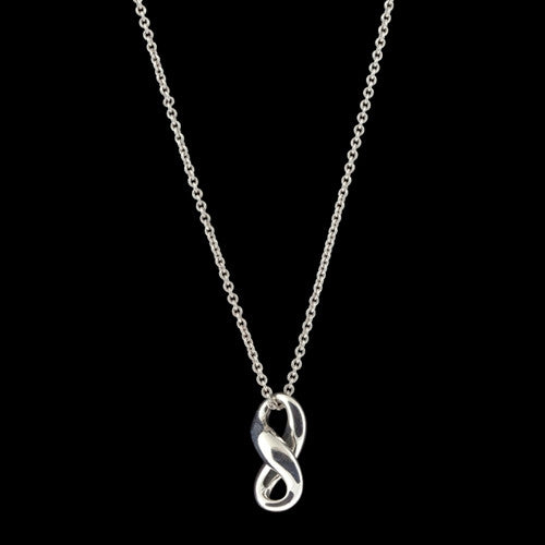 Tiffany & Co. Silver Infinity Pendant Necklace