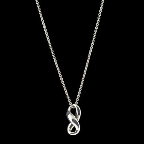 Tiffany & Co. Silver Infinity Pendant Necklace