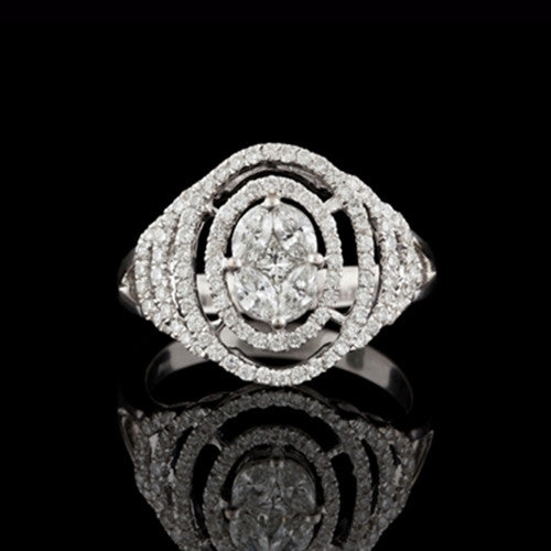 2.50ct tw Matching Diamond Ring & Earrings