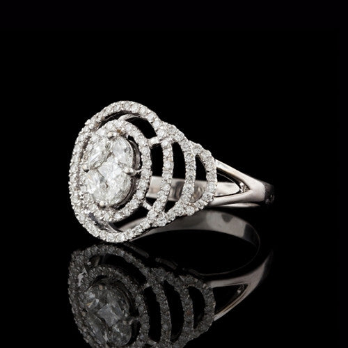 2.50ct tw Matching Diamond Ring & Earrings