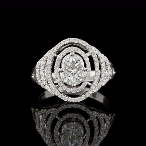 2.50ct tw Matching Diamond Ring & Earrings
