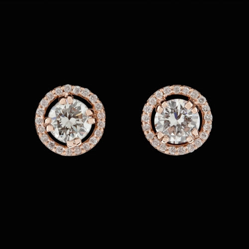 1.21ct tw Round Brilliant Diamond Studs
