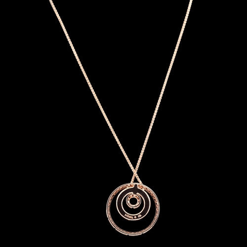 Kabana Rose Gold & Mother of Pearl Diamond Necklace