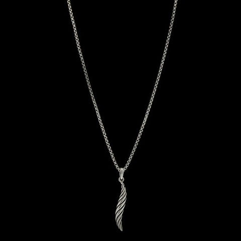 David Yurman Silver Pendant Necklace