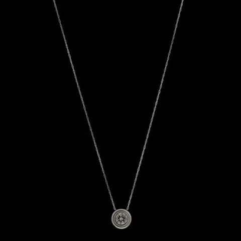0.42ct Solitaire Diamond Necklace
